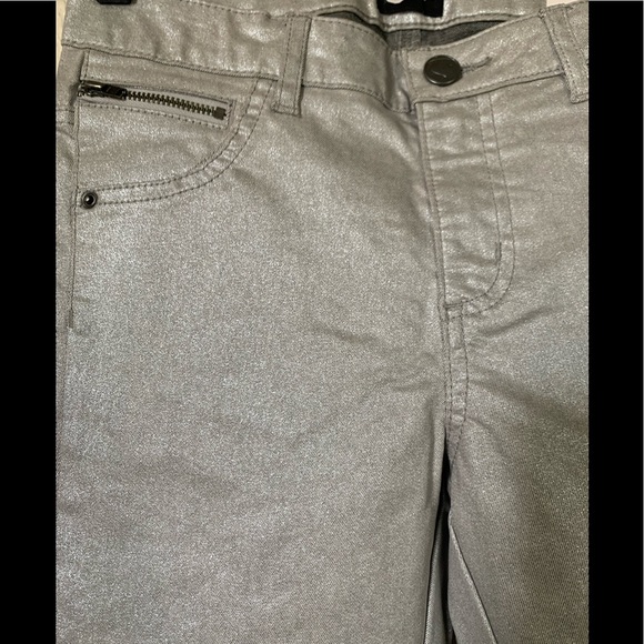 C Skinny Zipper Ankle Adjustable Waist Denim - Picture 2 of 4